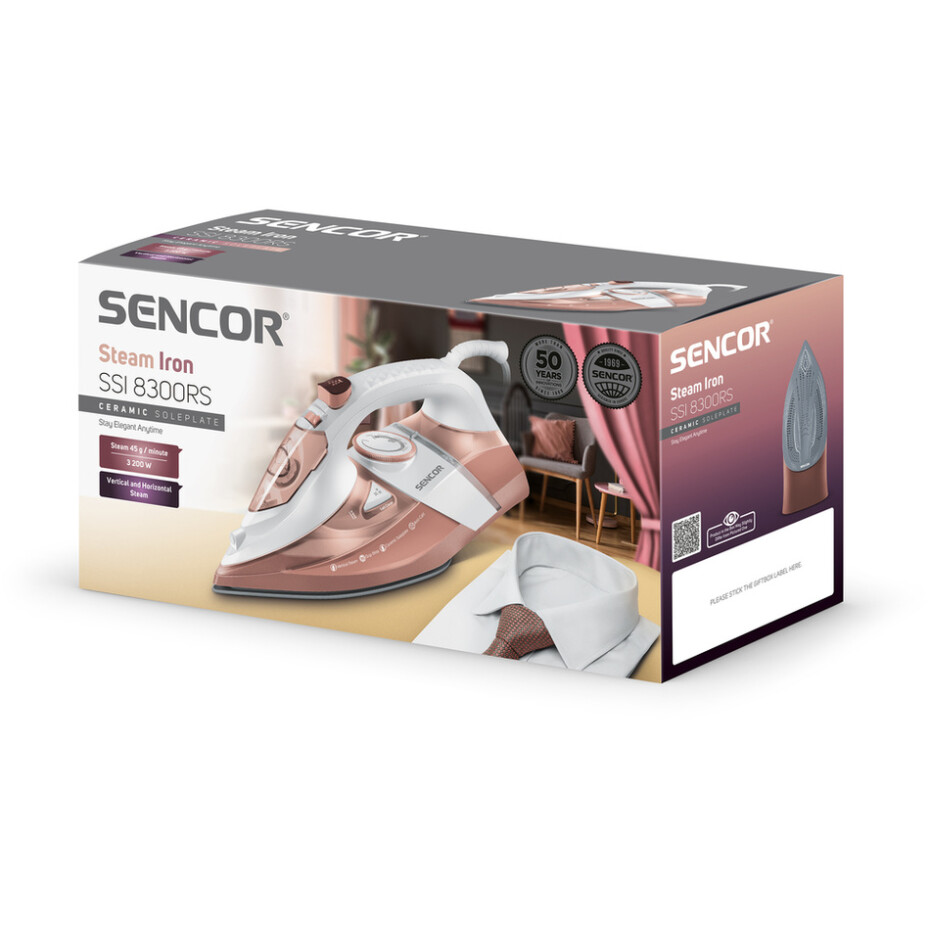 Sencor SSI 8300RS napařovací žehlička - main (10)