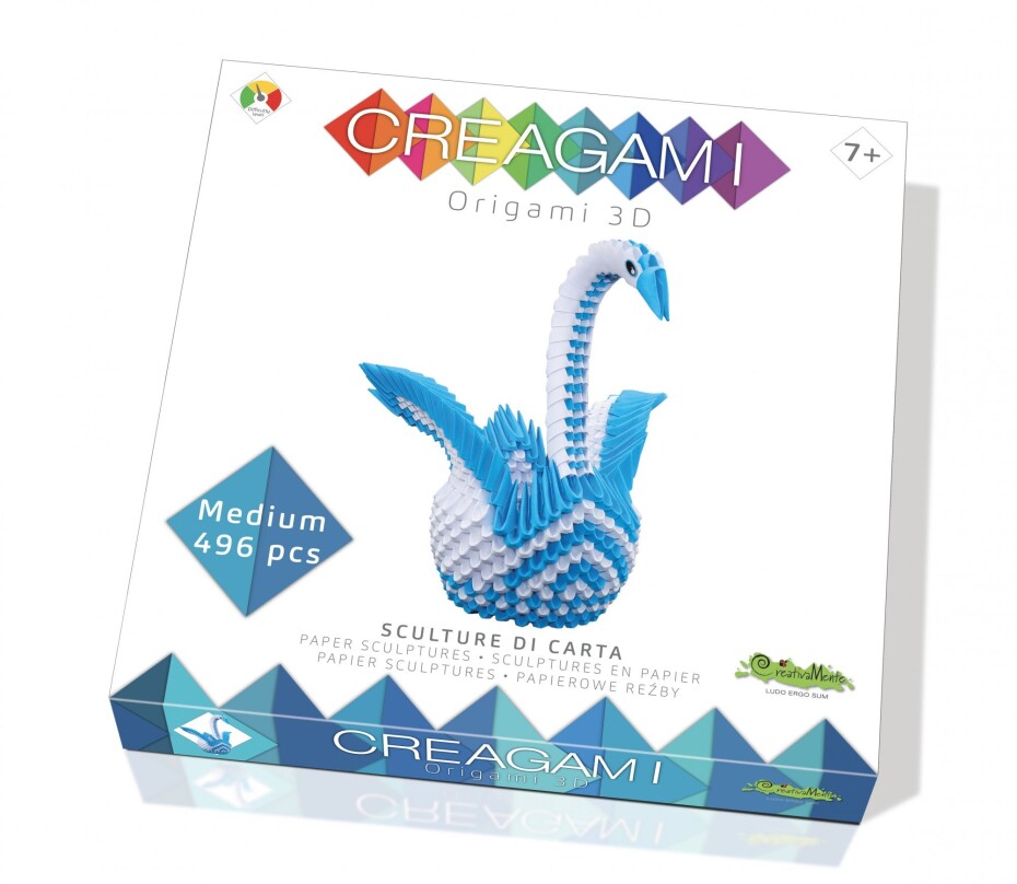 Creagami: Origami 3D M Labuť - main (0)