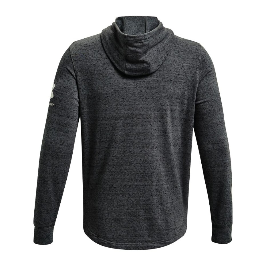 Pánská mikina Under Armour  RIVAL TERRY HOODIE-GRY L - main (1)