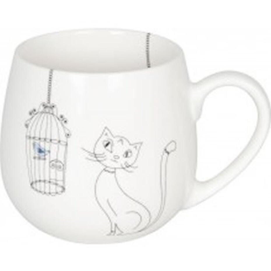 Hrnek buclák - Kočka a ptáček v kleci / Cats and Birds - main (0)
