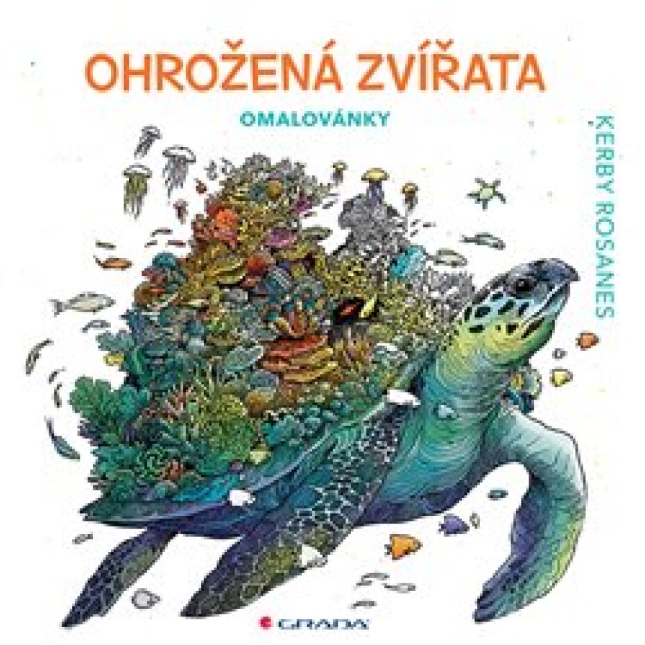 Omalovánky - Ohrožená zvířata - Rosanes Kerby - main (0)