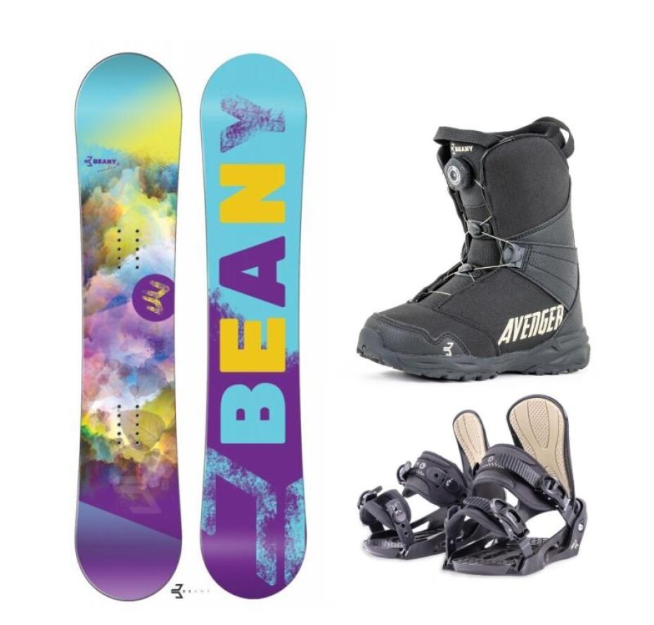 Beany Meadow dívčí snowboard + Beany Junior vázání + Beany Avenger BS boty - main (0)