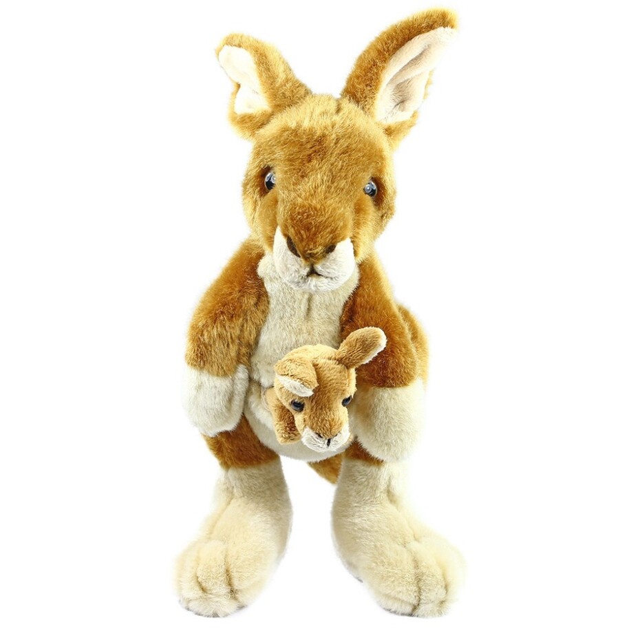 Rappa Plyšový klokan s mládětem, 27 cm - main (1)