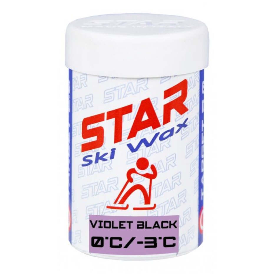 Star Ski Wax Stick violet black 45g - main (0)