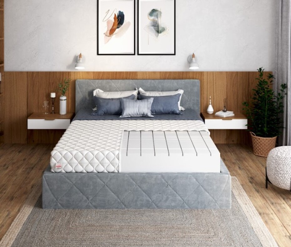 FDM Pěnová matrace GOYA Jersey Rozměr: 90 x 200 cm - main (3)