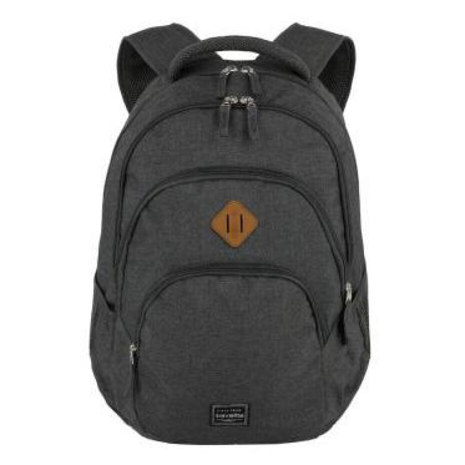 Travelite Basics Backpack Melange Anthracite batoh - main (0)