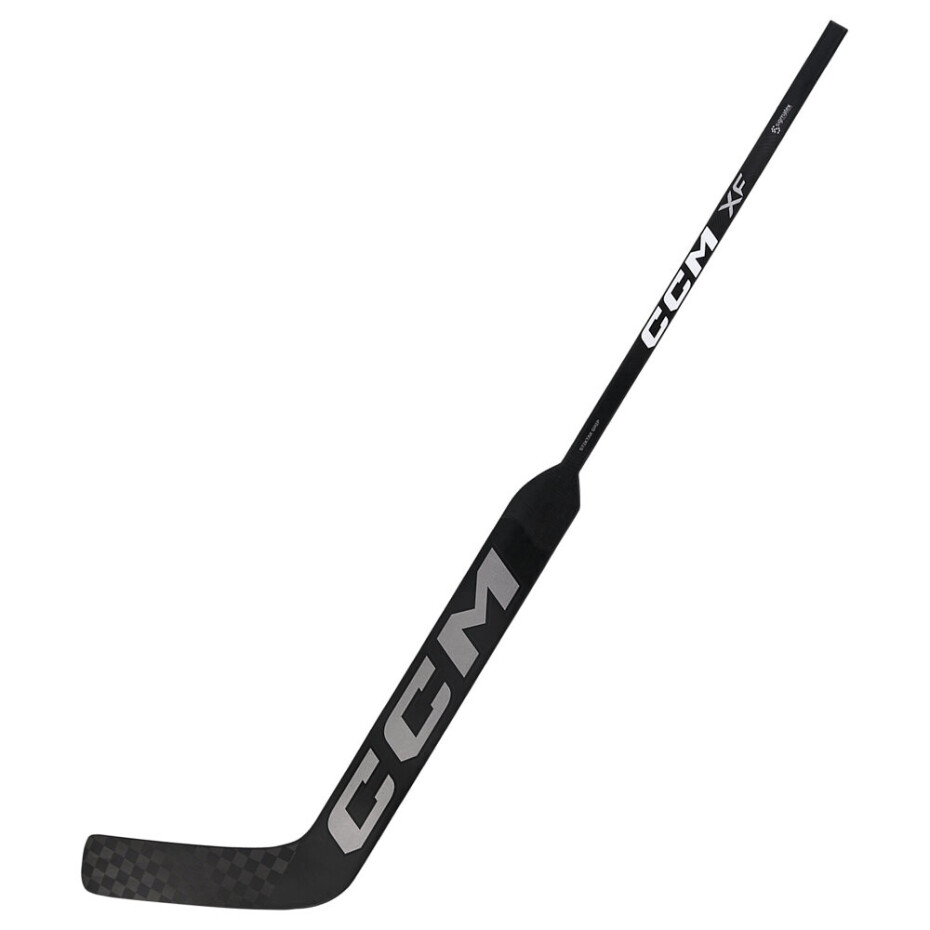 Kompozitová brankářská hokejka CCM Tacks XF Black/Grey Intermediate 23 palců, L (normální gard) - main (0)