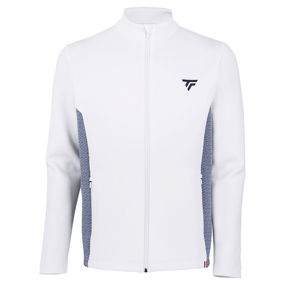 Pánská bunda Tecnifibre  Pro Tour Full Zip Jacket White XXL - main (0)