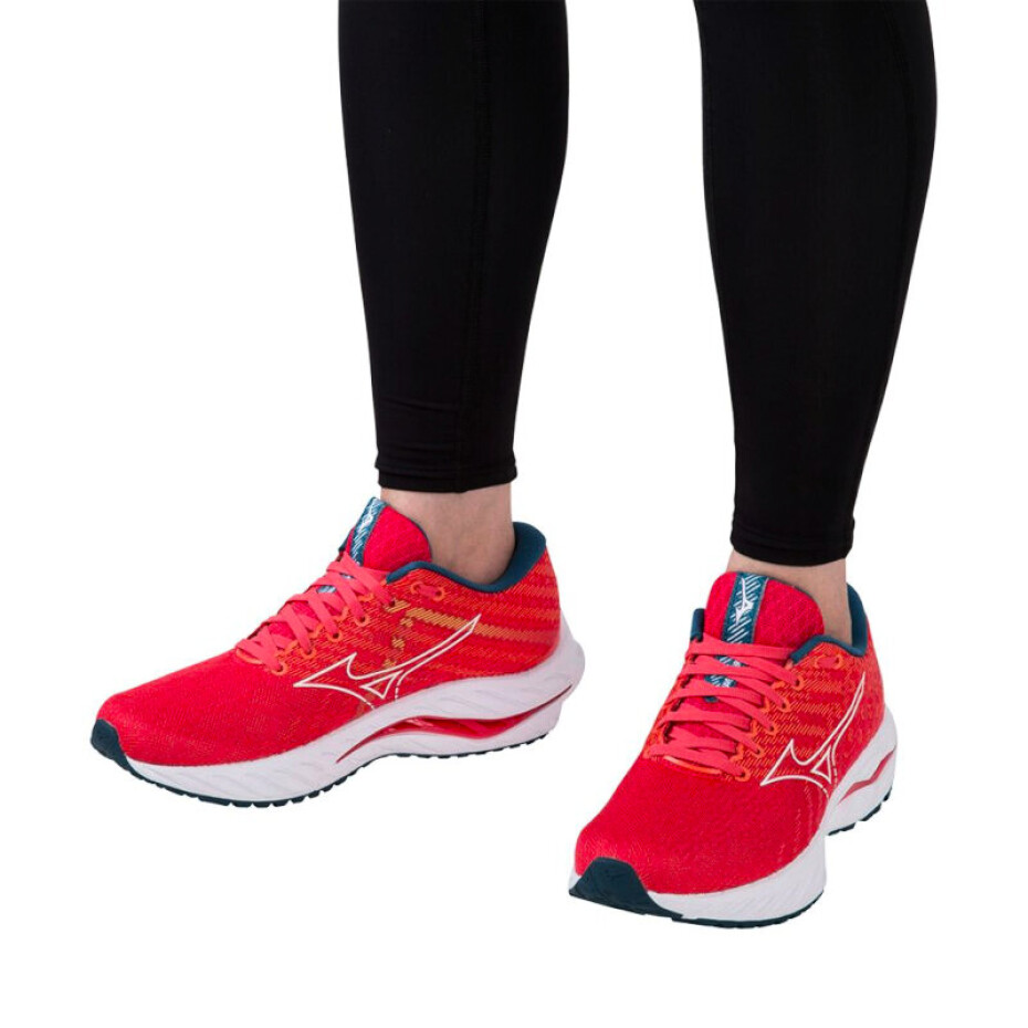 Dámská běžecká obuv Mizuno  Wave Inspire 19 Paradise Pink/White/Ink Blue  UK 3,5 - main (8)