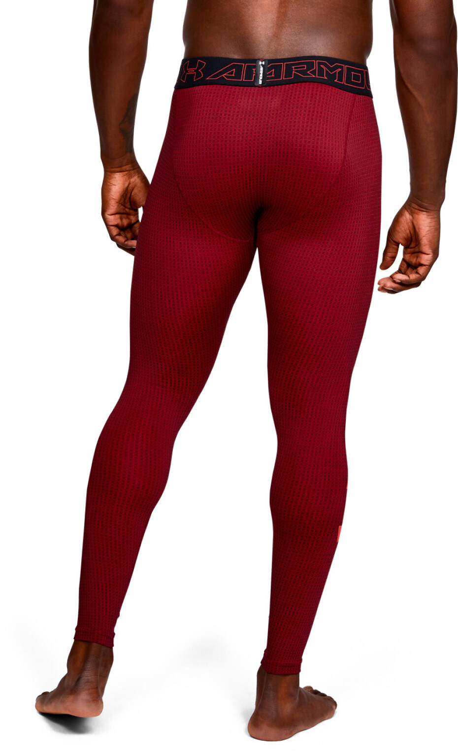Pánské legíny Under Armour HeatGear Legging Novelty Red S - main (4)