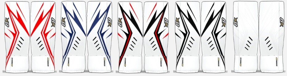 Brankářské betony BRIAN'S  OPTiK X2 Junior 29 + 1 palec, bílá - main (2)