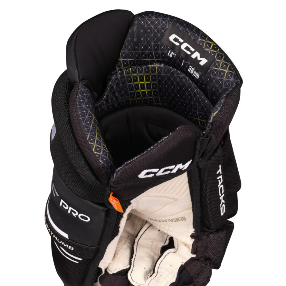 Hokejové rukavice CCM Tacks XF Black/White Senior 14 palců - main (5)