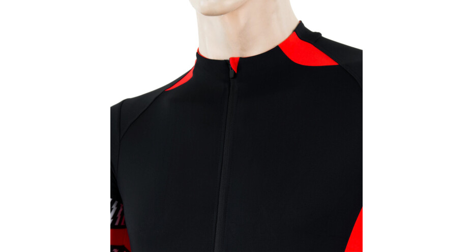 Pánský cyklistický dres Sensor  Cyklo Race Black/Red S - main (2)