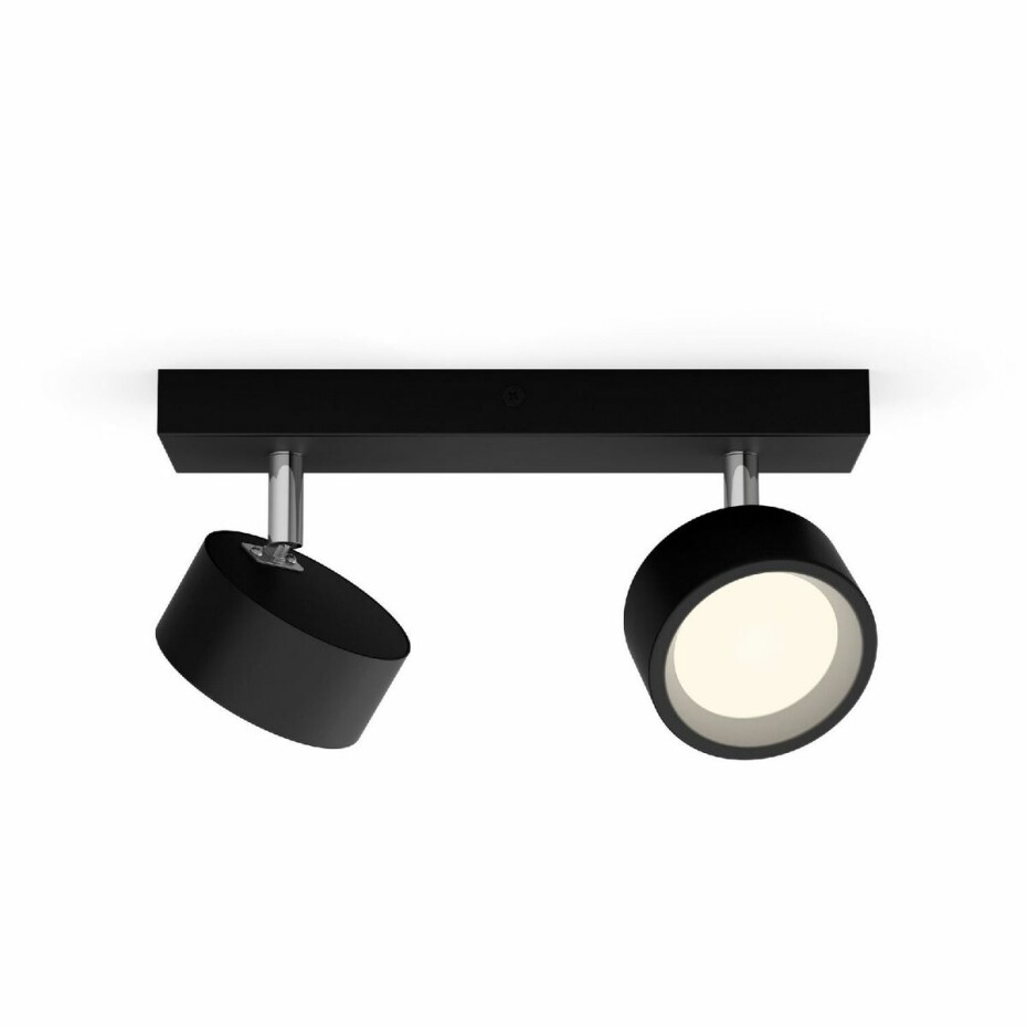 Philips 8720169174849 bodové LED svítidlo Bracia, černá, 2x 5,5 W 2x550lm 2700K IP20 - main (1)