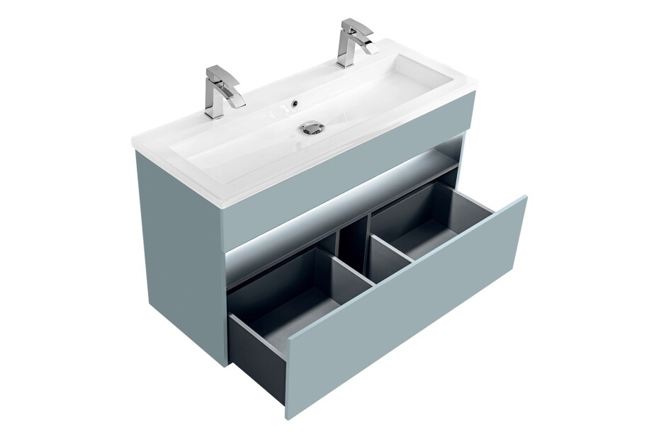 ArtCom Keramické umyvadlo SPIRIT UM-8070-120 | bílý lesk 120 cm - main (1)