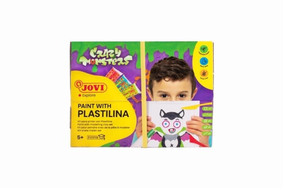 JOVI Sada Crazy Monsters - malování plastelínou - main (0)