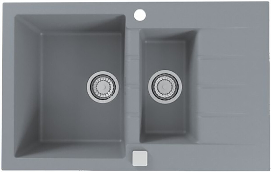 Alveus Granitový dřez CADIT 70 Barva: Bílá - main (7)