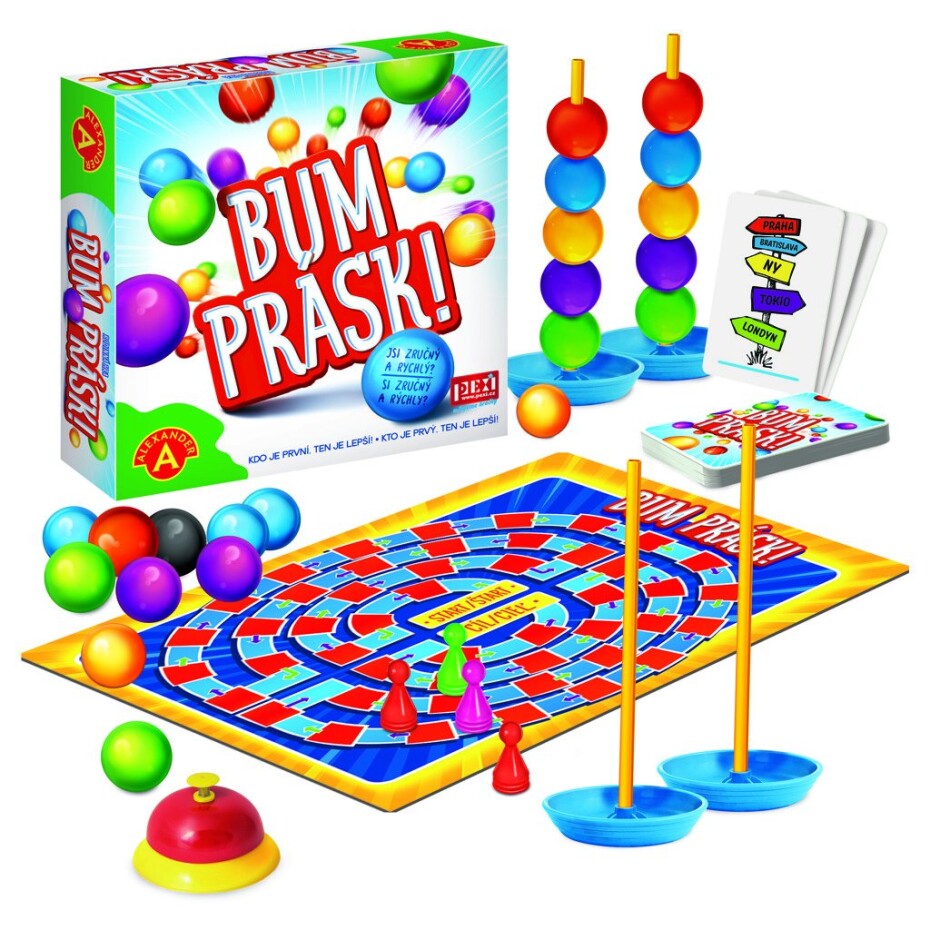 BUM, PRÁSK! - rodinná společenská hra - Pexi - main (0)