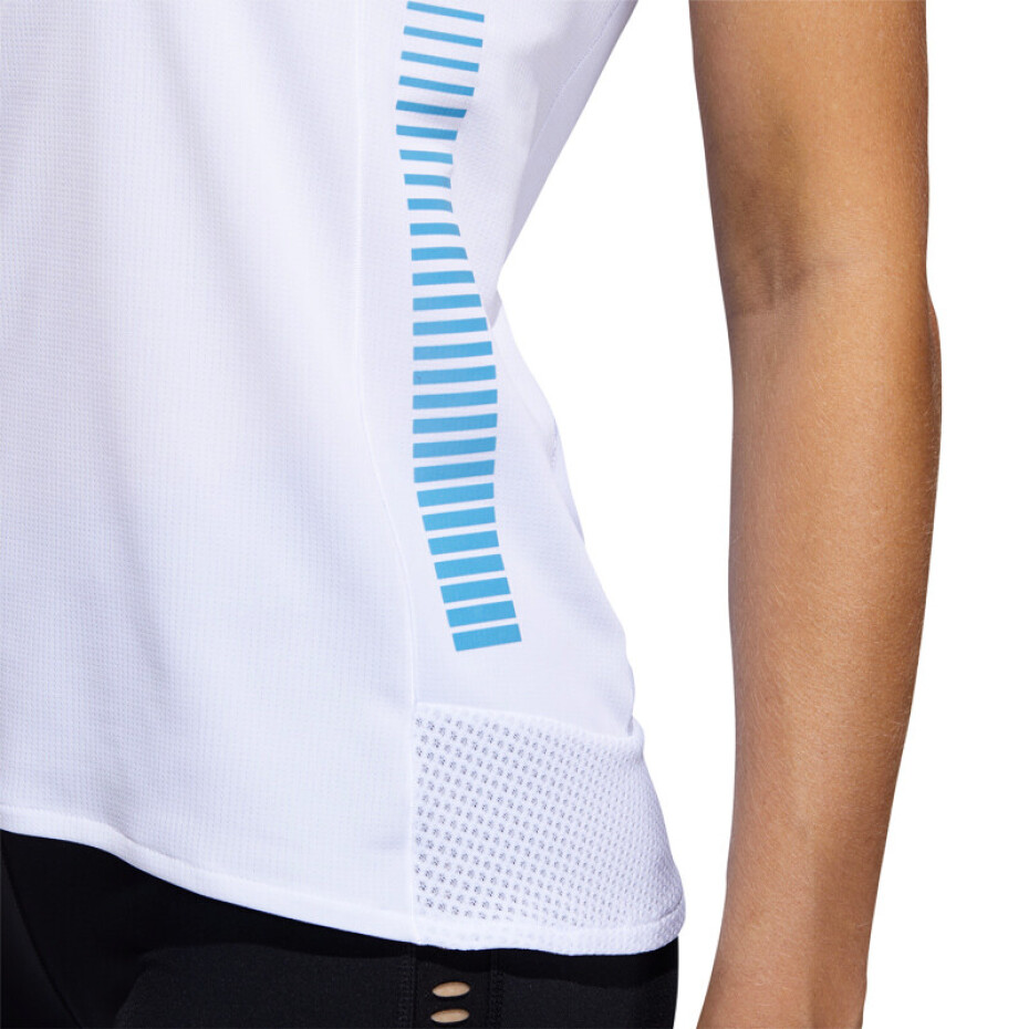 Dámské tričko adidas  25/7 Rise Up N Run Parley white L - main (4)