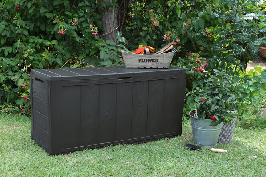 KETER Úložný box WOODSHER | antracit 270L - main (5)