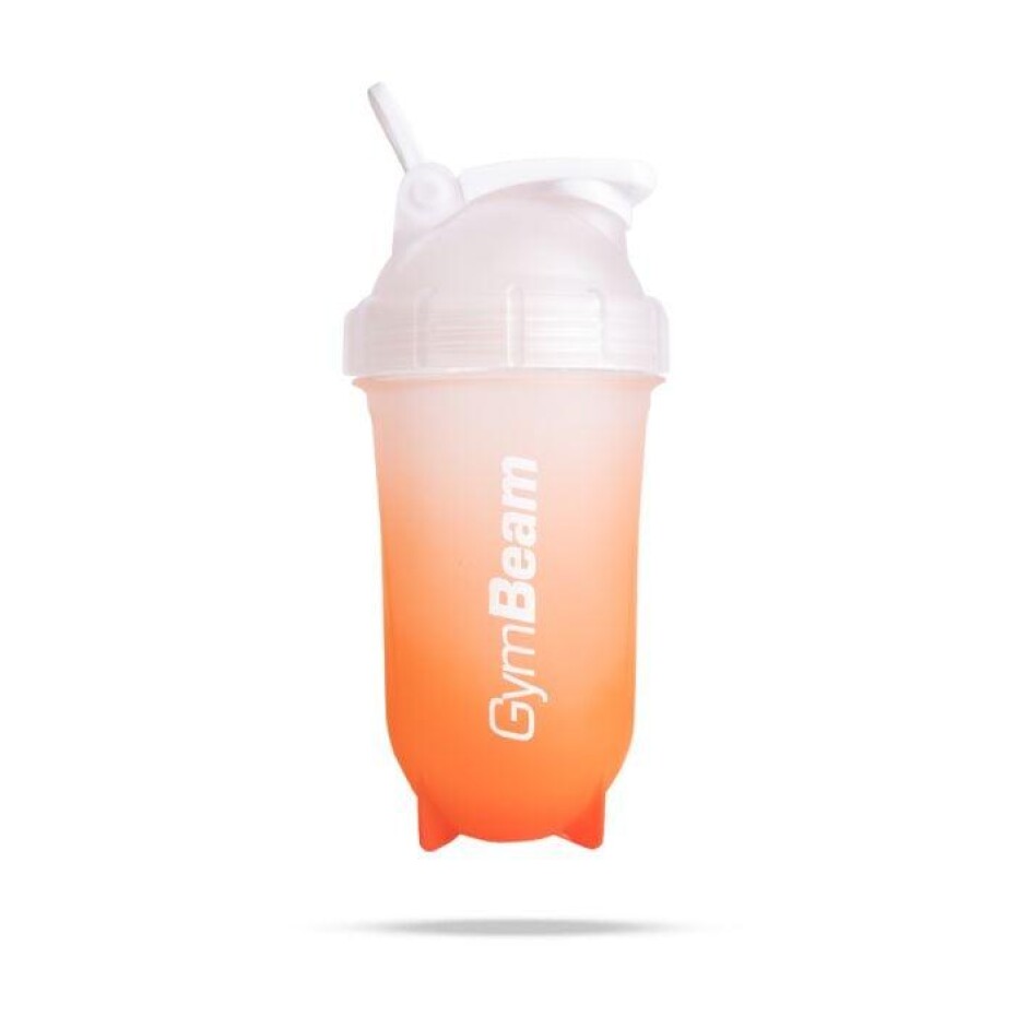 GymBeam Šejkr Tritan Gradient Orange 500 ml - main (0)