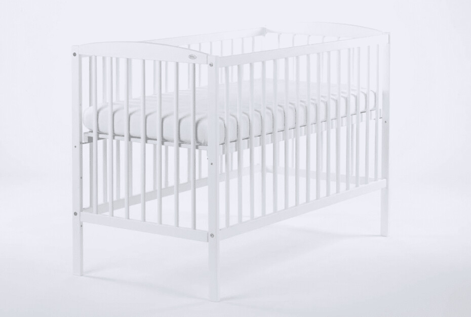 Elvisia Dětská postýlka CLASICO DELUXE | bílá 60 x 120 cm - main (5)