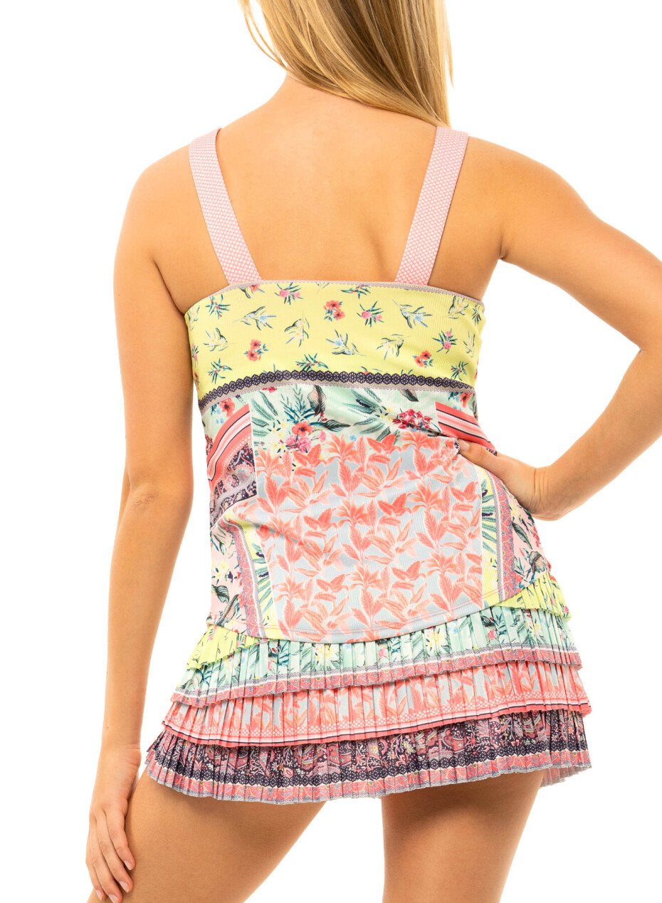 Dámské tílko Lucky in Love  Patch Me Tank w/Bra Melon M - main (2)