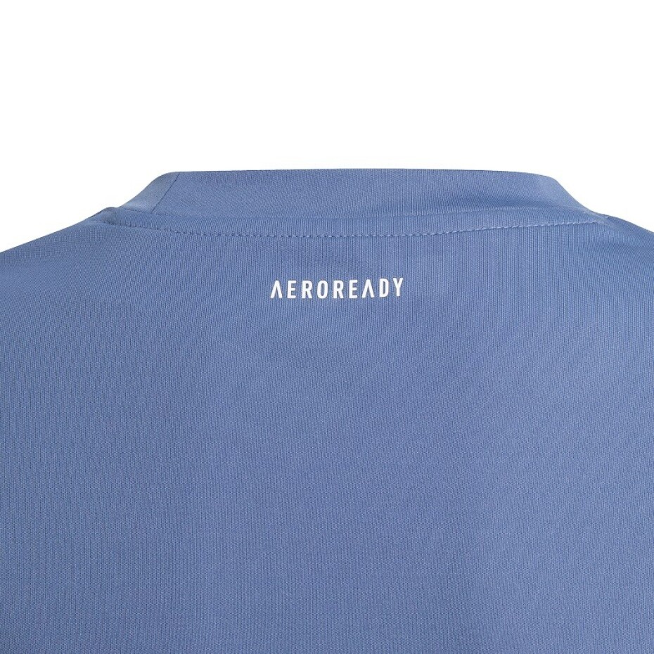 Dětské tričko adidas  B Club 3STR Tee Blue 128 cm - main (1)