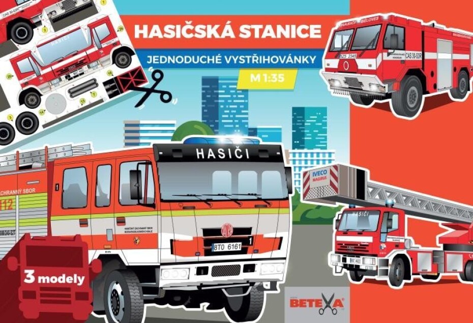 Hasičská stanice - Jednoduchá vystřihovánka - main (0)