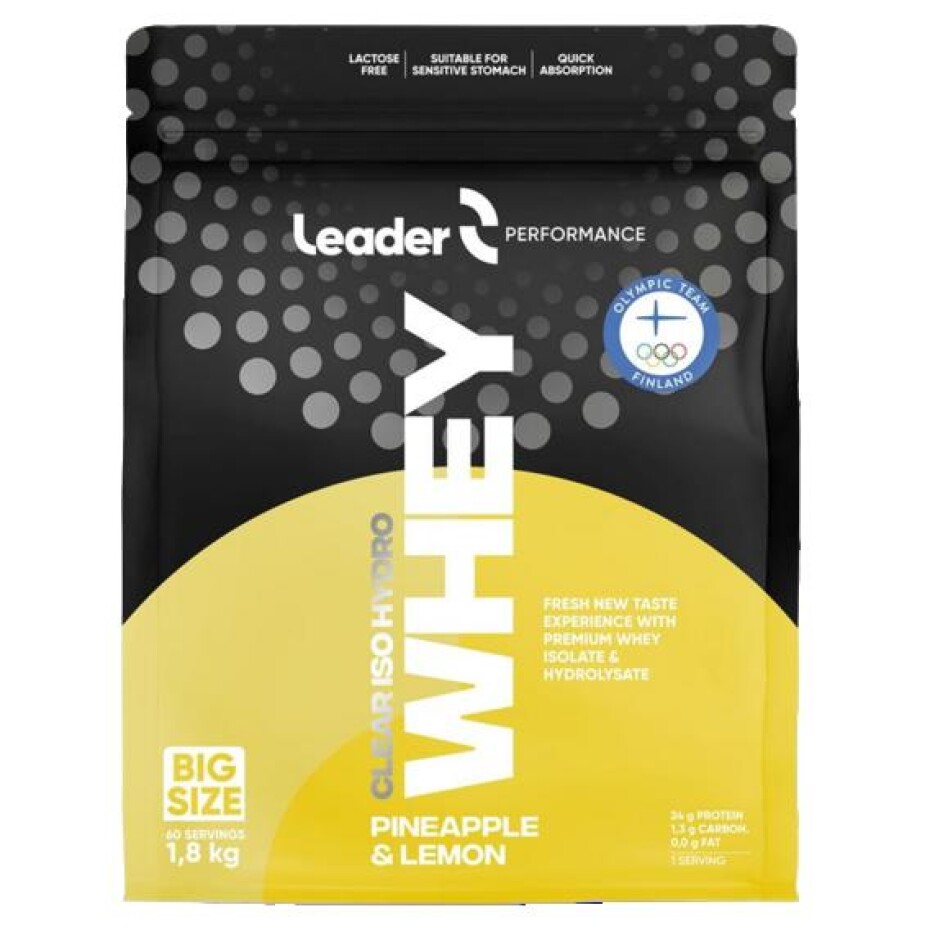 Leader Clear Iso Hydro Whey Protein 600g - main (0)
