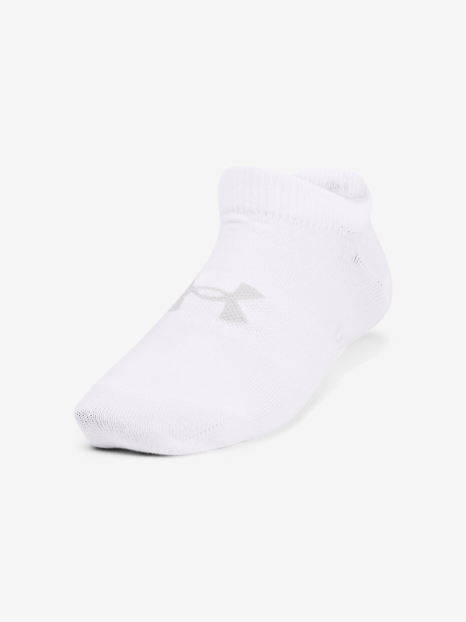 Under Armour UA Yth Essential No Show 6pk 1370543-100 - main (3)