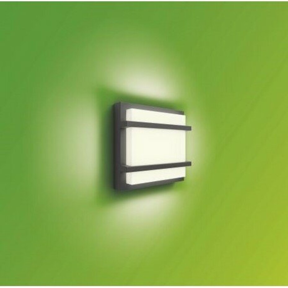 Philips 17394/93/P3 Petronia Venkovní nástěnné LED svítidlo 19 cm, antracit - main (4)