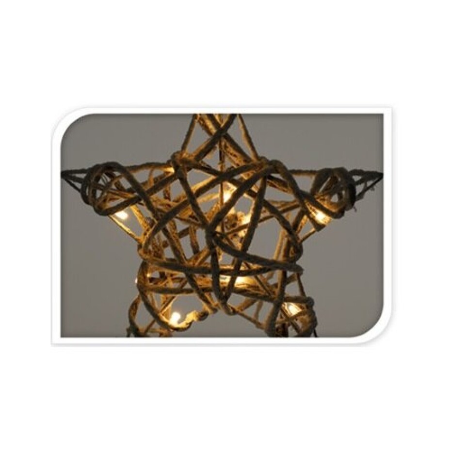 Vánoční LED hvězda bílá, 40 x 10 cm - main (1)