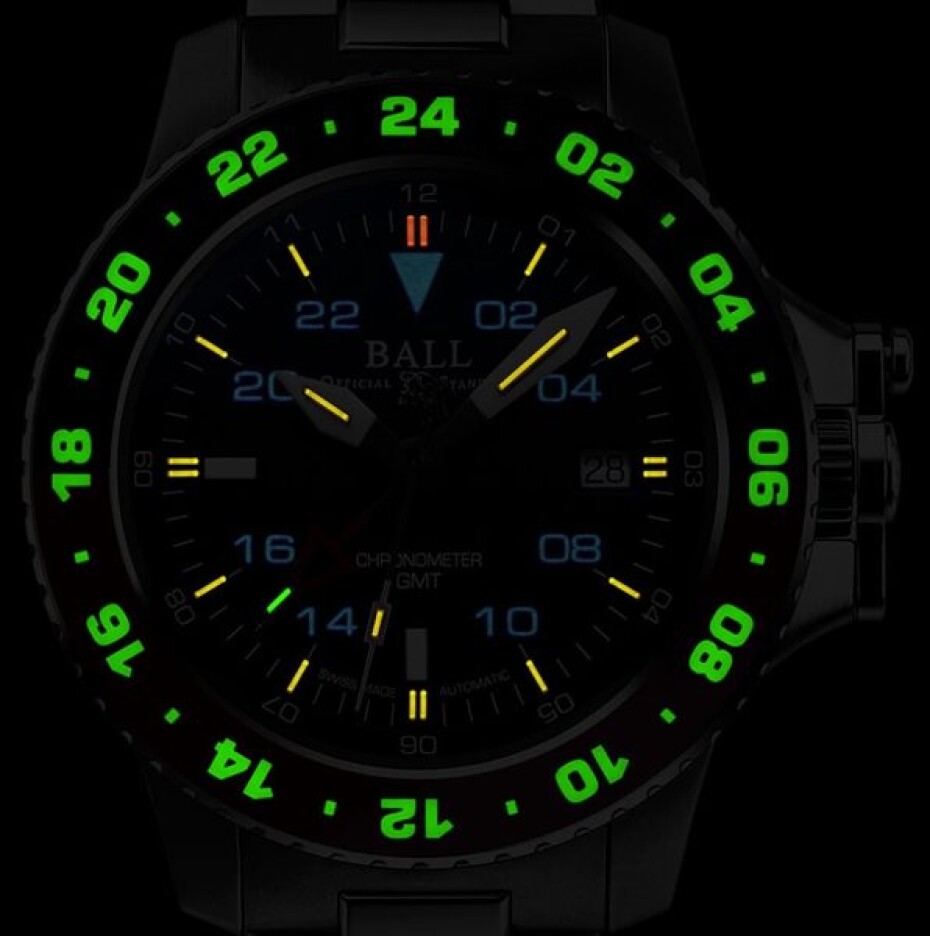 Ball Engineer Hydrocarbon AeroGMT II (40mm) COSC DG2118C-S11C-BE - main (9)