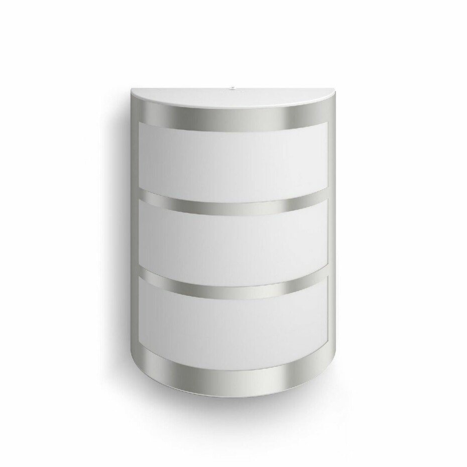Philips Python UltraEfficient venkovní nástěnné svítidlo LED 3,8W 2700K, stříbrná - main (1)