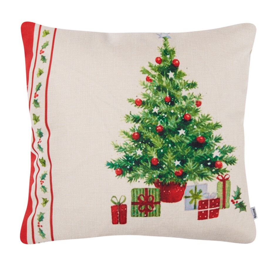 4Home Vánoční povlak na polštářek Retro Christmas, 45 x 45 cm - main (0)