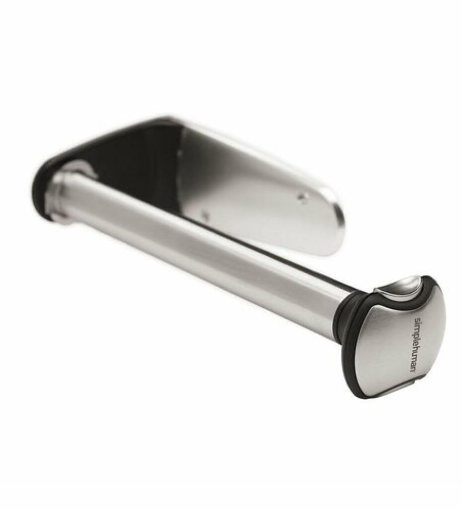 Simplehuman Držák na kuchyňské utěrky na zeď Simplehuman - pro role 28 cm, matná ocel KT1024 - main (2)