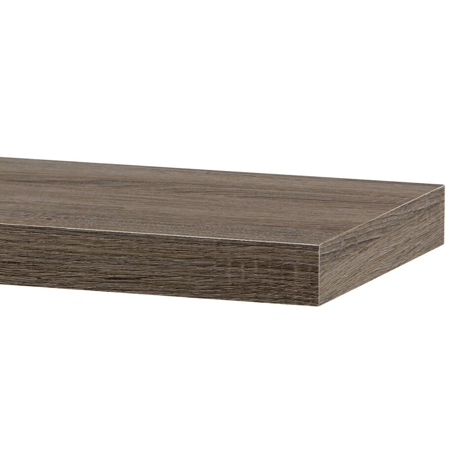 Nástěnná polička 60 cm, dub sonoma tmavý - main (1)