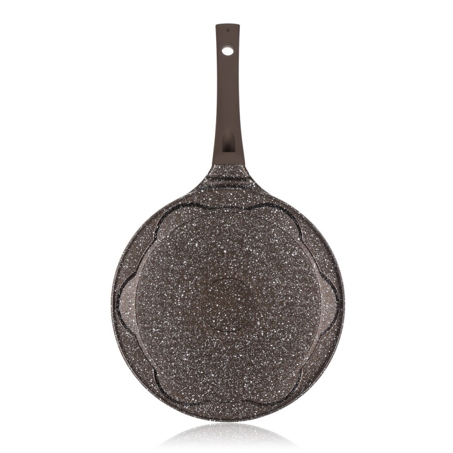 Banquet Pánev na lívance s nepřilnavým povrchem Granite Brown Smile, 26 cm - main (1)