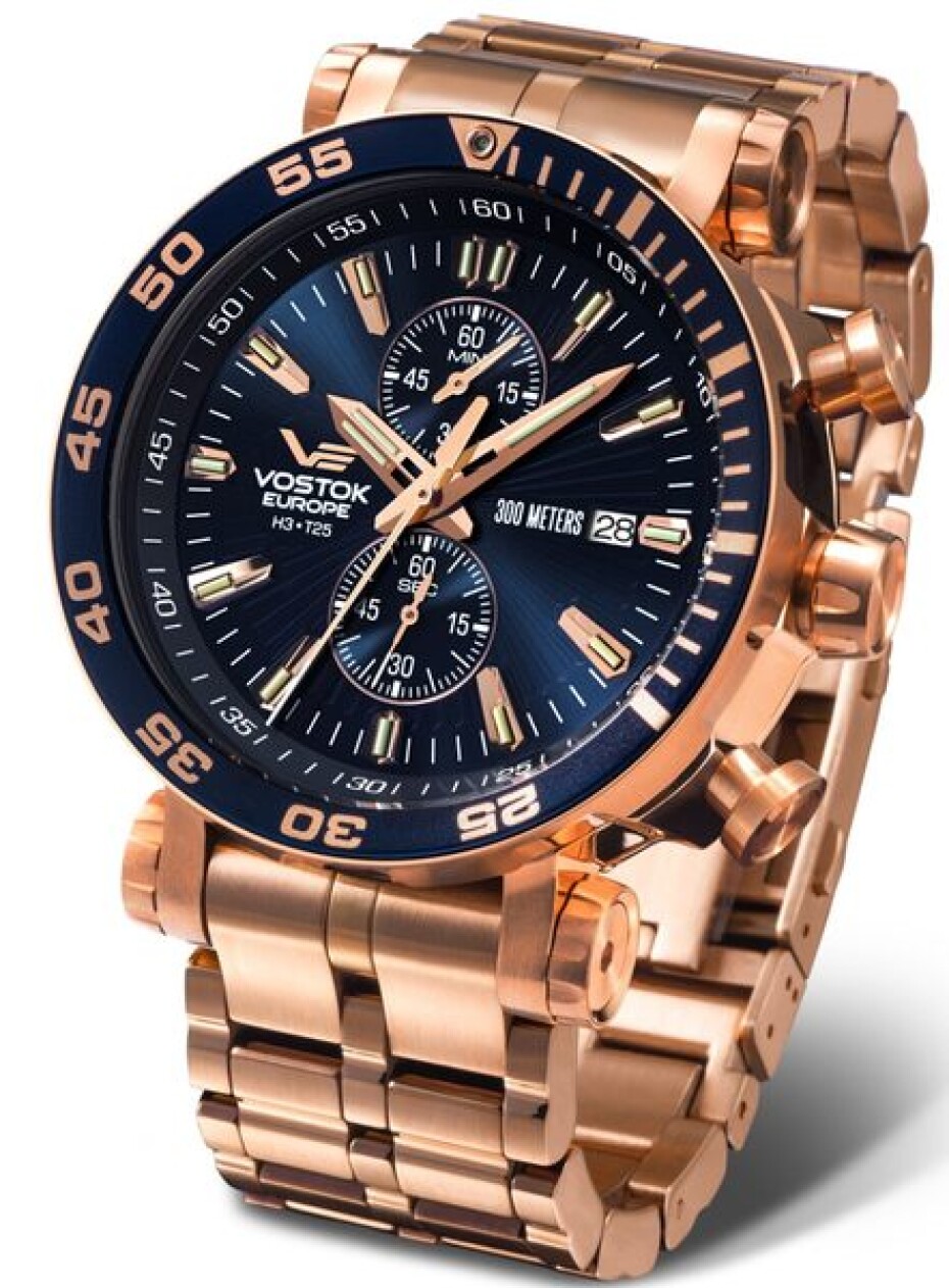 Vostok Europe Energia Rocket Chrono Line VK61/575B590B - main (0)