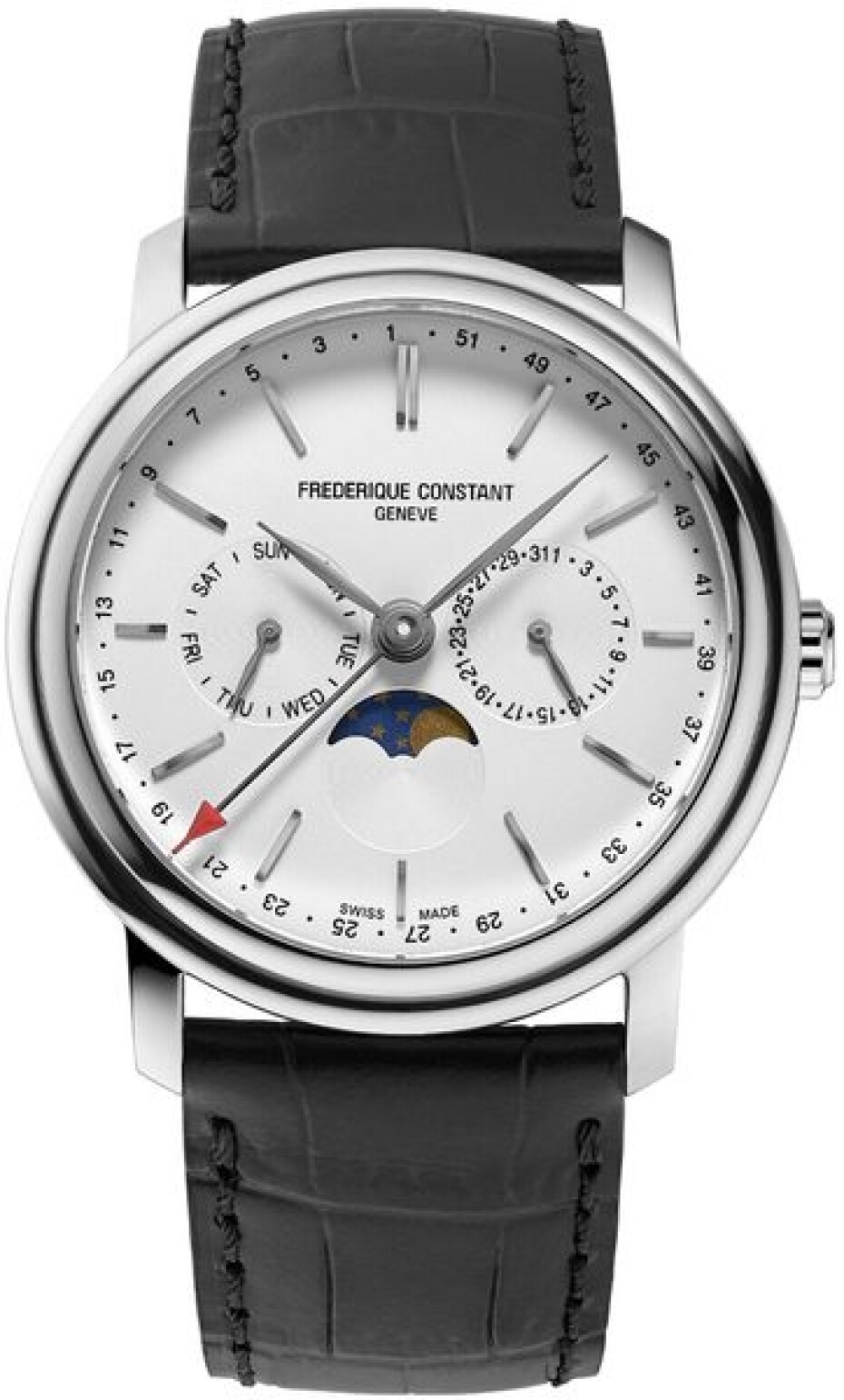 Frederique Constant Classics Index Business Timer Quartz FC-270SW4P26 - main (0)
