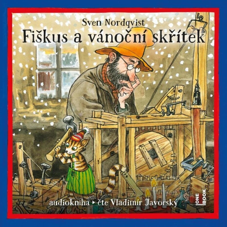 Fiškus a vánoční skřítek - CDmp3 (Čte Vladimír Javorský) - Sven Nordqvist - main (0)