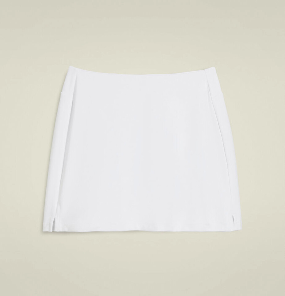 Dívčí sukně Wilson  Youth Team Flat Front Skirt Bright White XL - main (0)