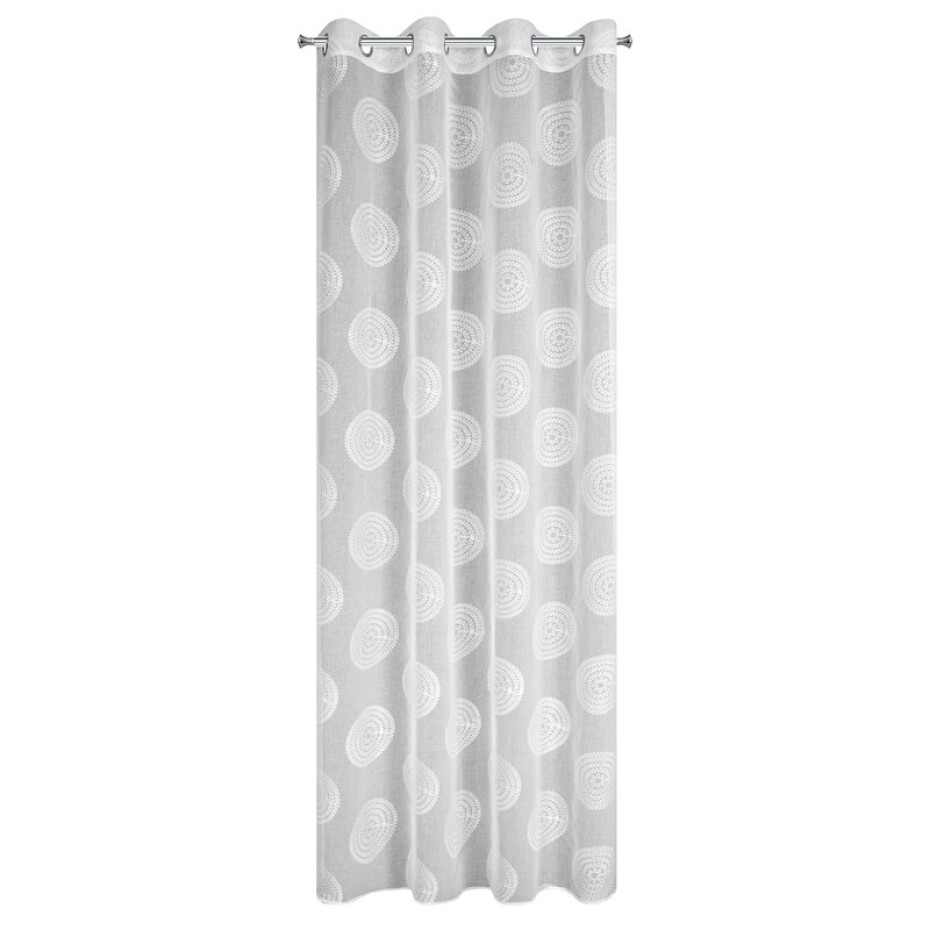 ArtFir Záclona MILAGROS K | bílá 140 x 250 cm - main (2)