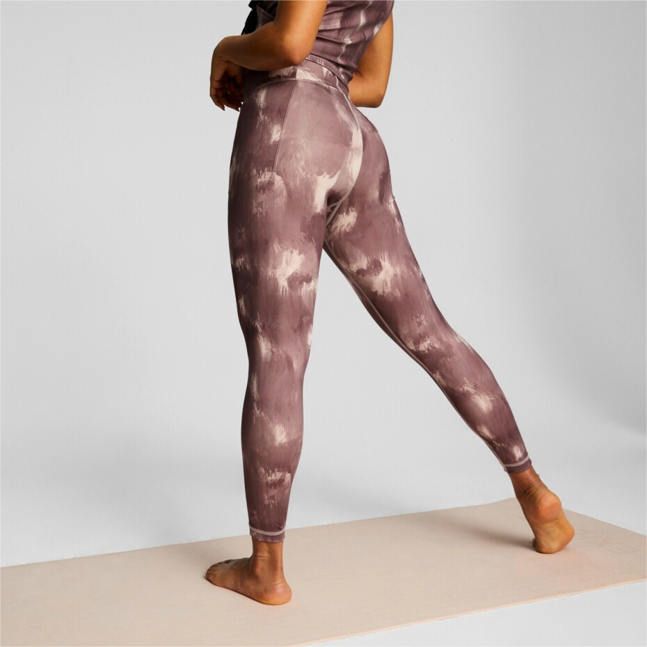 Dámské legíny Puma  Studio Your Move AOP Tight Rose Quartz M - main (6)