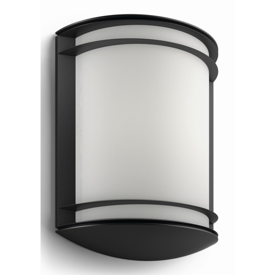 Philips 17320/30/P3 Antelope Venkovní nástěnné LED svítidlo 28 cm, černá - main (0)