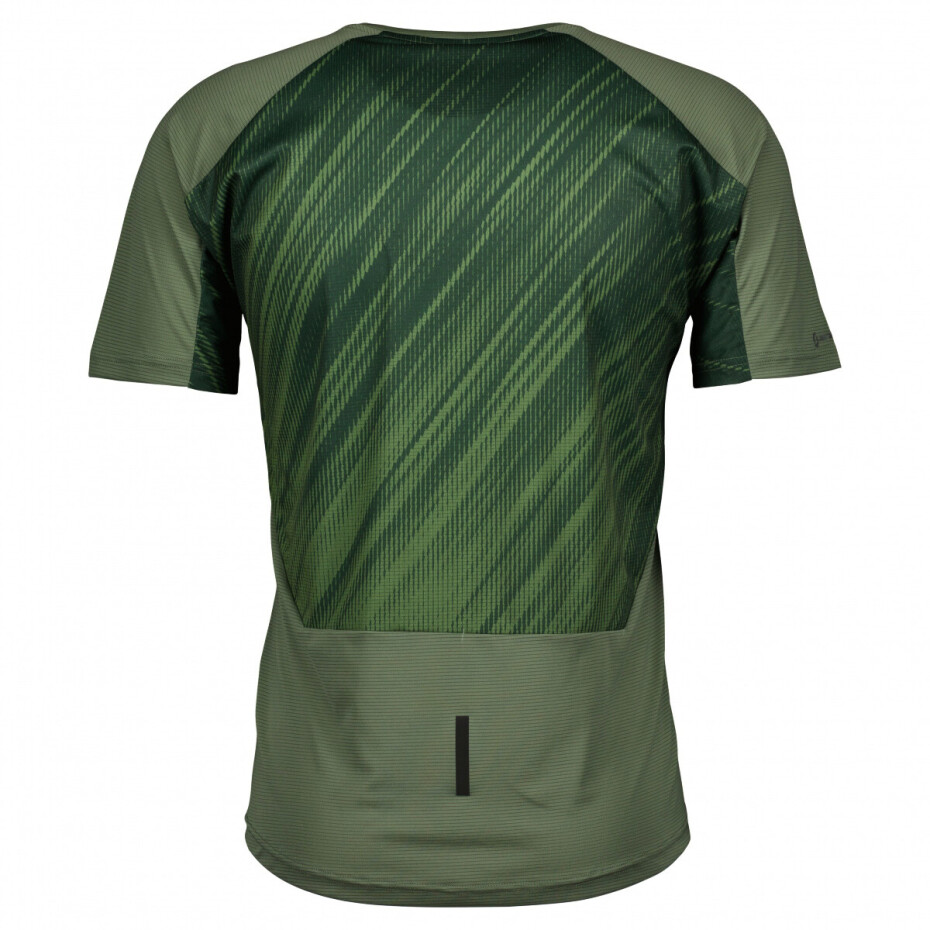 Pánské tričko Scott  Trail Run SS Frost Green/Smoked Green L - main (1)