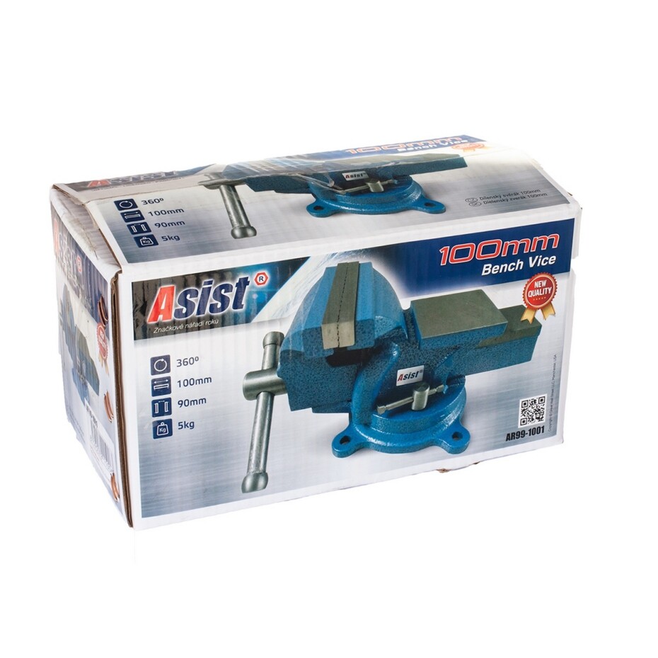 Asist AR99-1001 dílenský svěrák, 100 mm - main (4)