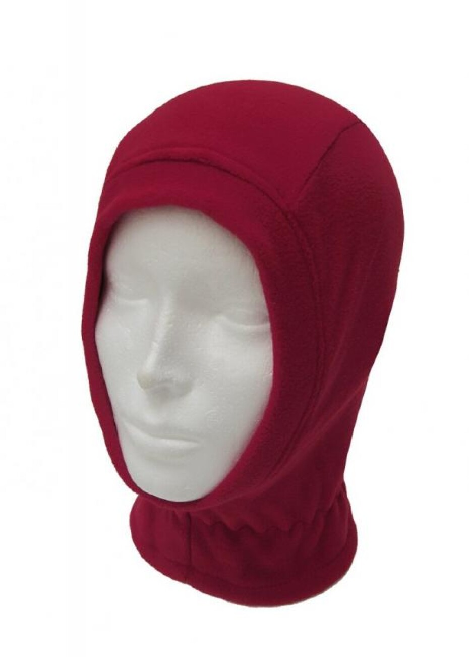 Dětská lyžařská kukla fleece červená - main (0)