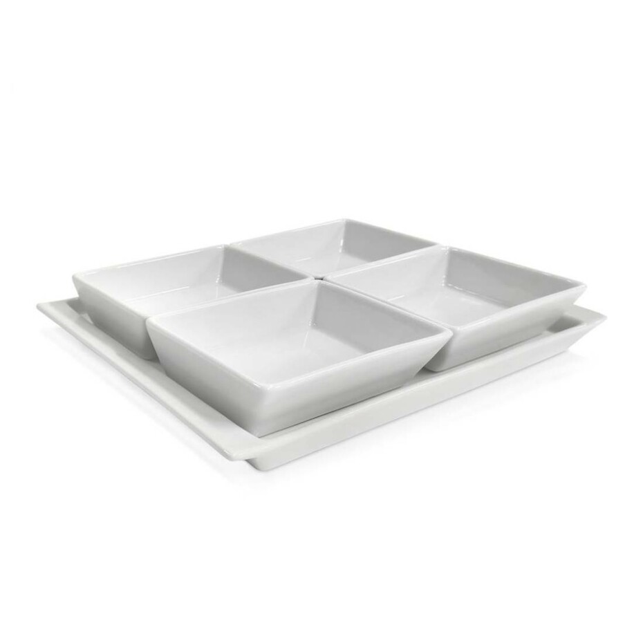 BANQUET Sada misek BIANCA 30 x 26 x 4 cm, 4 + 1 ks - main (0)